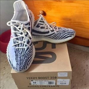 Yezzy 350 zebra